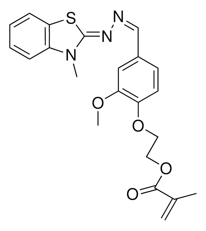 Sigma-Aldrich 3-METHYL-2-BENZOTHIAZOLINONE, AZINE WITH 4-(2-(ME-ACRYLOYL-O)ETO)-M-ANISALDEHYDE,AldrichCPR