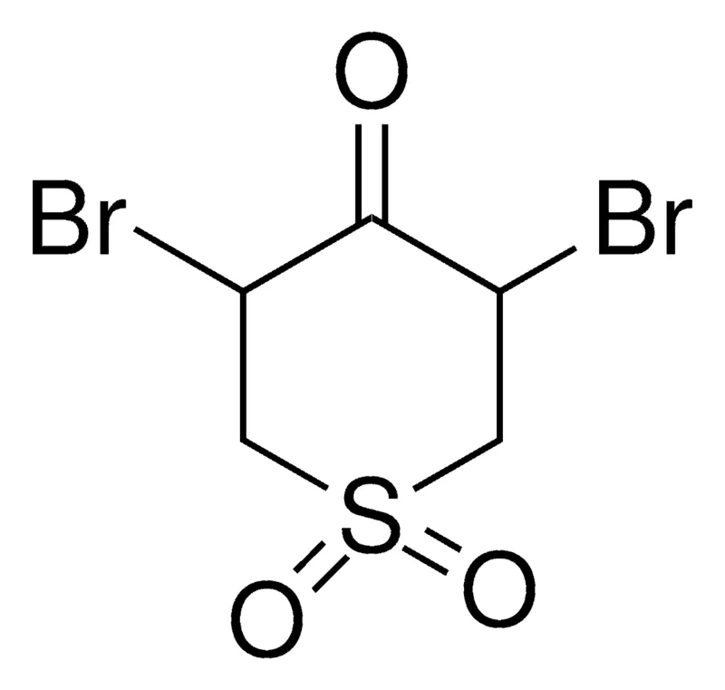 Sigma-Aldrich 3,5-DIBROMOTETRAHYDRO-4H-THIOPYRAN-4-ONE 1,1-DIOXIDE,AldrichCPR