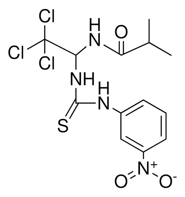 Sigma-Aldrich N-(2,2,2-TRICHLORO-1-(3-(3-NITRO-PHENYL)-THIOUREIDO)-ETHYL)-ISOBUTYRAMIDE,AldrichCPR