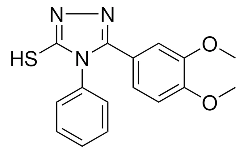 Sigma-Aldrich 5-(3,4-DIMETHOXY-PHENYL)-4-PHENYL-4H-(1,2,4)TRIAZOLE-3-THIOL,AldrichCPR