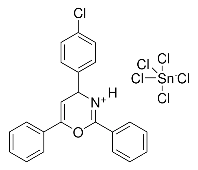 Sigma-Aldrich 4-(4-CHLOROPHENYL)-2,6-DIPHENYL-4H-1,3-OXAZIN-3-IUM PENTACHLOROSTANNATE(1-),AldrichCPR