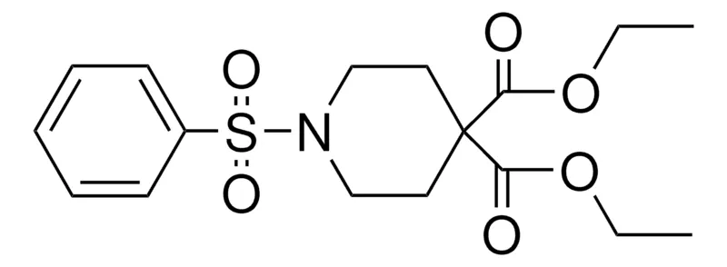 Sigma-Aldrich DIETHYL 1-PHENYLSULFONYL-4,4-PIPERIDINEDICARBOXYLATE,AldrichCPR