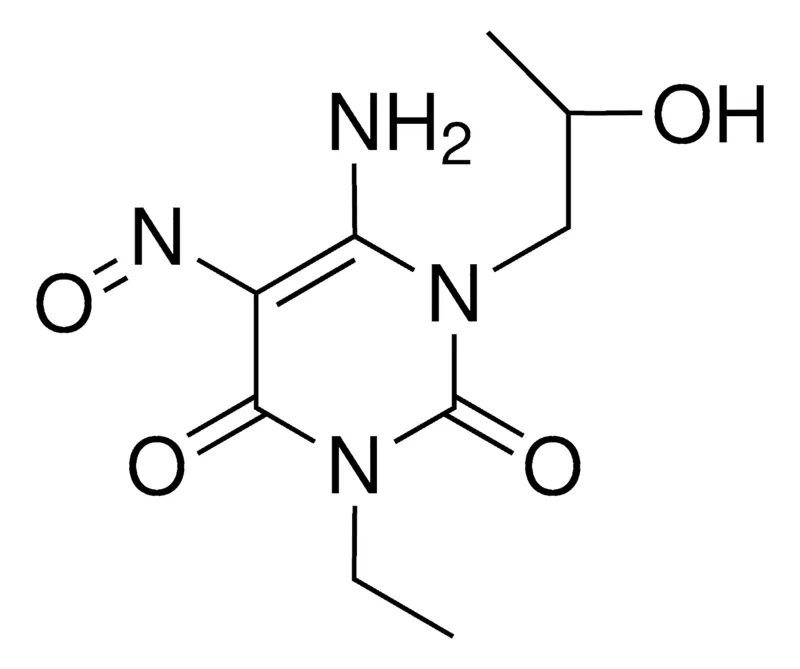 Sigma-Aldrich 6-AMINO-3-ETHYL-1-(2-HYDROXYPROPYL)-5-NITROSOURACIL,AldrichCPR
