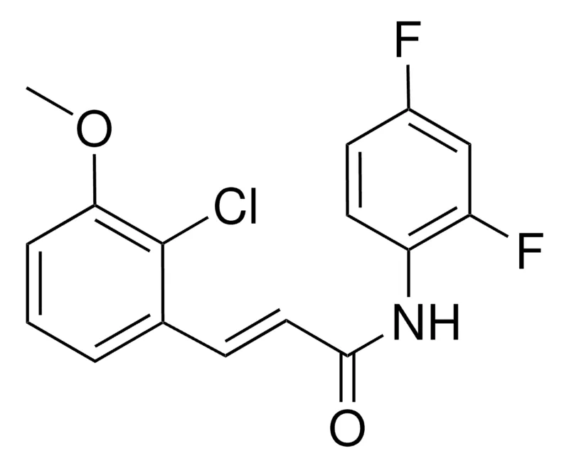 Sigma-Aldrich 3-(2-CHLORO-3-METHOXYPHENYL)-N-(2,4-DIFLUOROPHENYL)-2-PROPENAMIDE,AldrichCPR