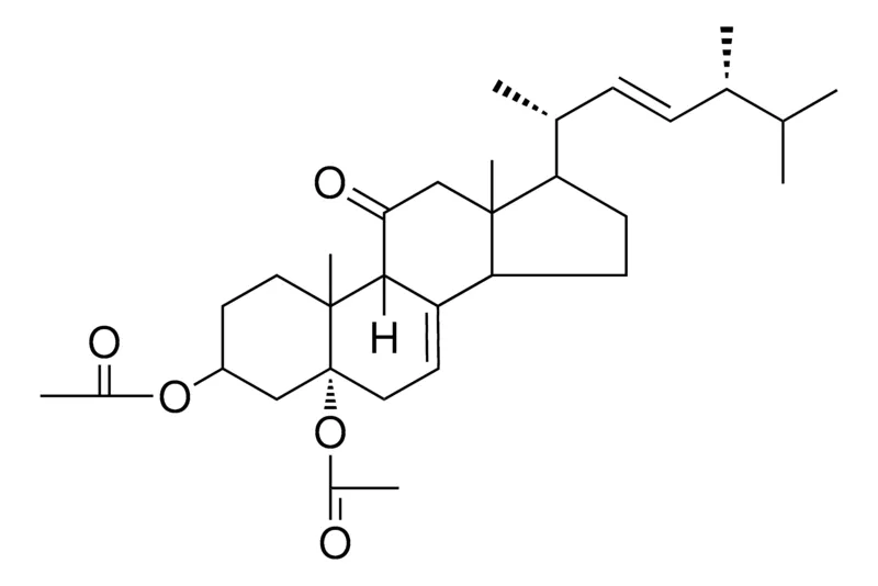 Sigma-Aldrich (22E)-11-OXO-5-ALPHA-ERGOSTA-7,22-DIEN-3-BETA,5-DIYL DIACETATE,AldrichCPR