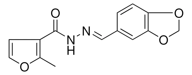 Sigma-Aldrich 2-METHYL-FURAN-3-CARBOXYLIC ACID BENZO(1,3)DIOXOL-5-YLMETHYLENE-HYDRAZIDE,AldrichCPR