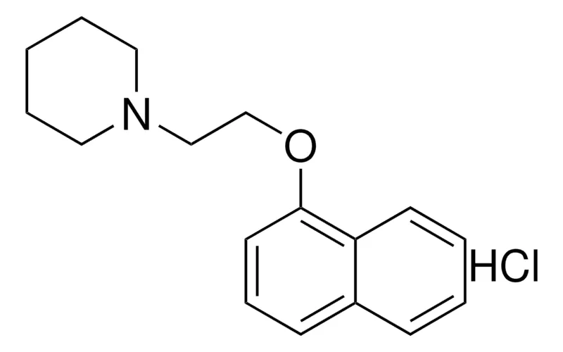 Sigma-Aldrich 1-(2-(1-NAPHTHYLOXY)ETHYL)PIPERIDINE HYDROCHLORIDE,AldrichCPR