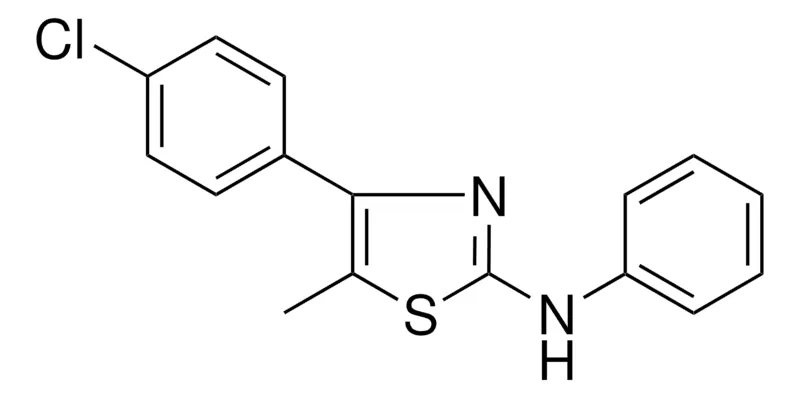 Sigma-Aldrich N-(4-(4-CHLOROPHENYL)-5-METHYL-1,3-THIAZOL-2-YL)-N-PHENYLAMINE，AldrichCPR