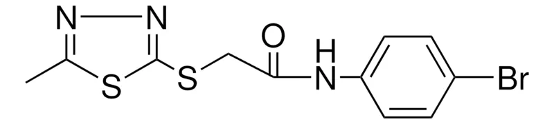 Sigma-Aldrich N-(4-BROMO-PHENYL)-2-(5-METHYL-(1,3,4)THIADIAZOL-2-YLSULFANYL)-ACETAMIDE,AldrichCPR