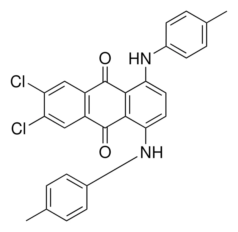 Sigma-Aldrich 1,4-BIS(P-TOLYLAMINO)-6,7-DICHLOROANTHRAQUINONE,AldrichCPR