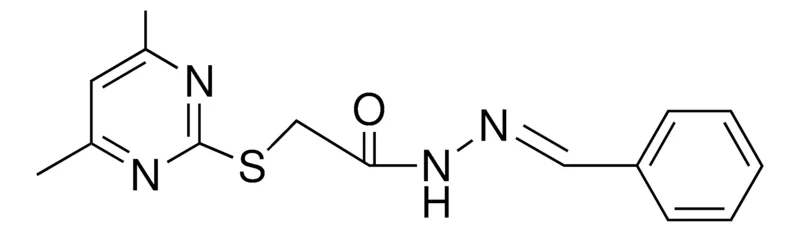 Sigma-Aldrich 2-(4,6-DIMETHYL-PYRIMIDIN-2-YLSULFANYL)-ACETIC ACID BENZYLIDENE-HYDRAZIDE，AldrichCPR