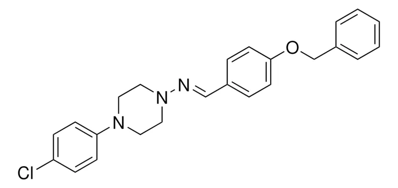 Sigma-Aldrich (4-BENZYLOXY-BENZYLIDENE)-(4-(4-CHLORO-PHENYL)-PIPERAZIN-1-YL)-AMINE,AldrichCPR
