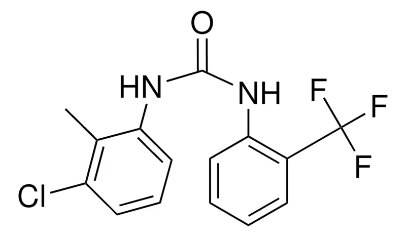 Sigma-Aldrich 1-(3-CHLORO-2-METHYLPHENYL)-3-(2-(TRIFLUOROMETHYL)PHENYL)UREA,AldrichCPR