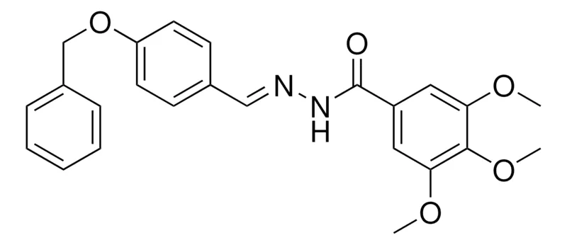 Sigma-Aldrich N'-(4-(BENZYLOXY)BENZYLIDENE)-3,4,5-TRIMETHOXYBENZOHYDRAZIDE,AldrichCPR