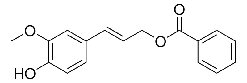 Sigma-Aldrich BENZOIC ACID 3-(4-HYDROXY-3-METHOXY-PHENYL)-ALLYL ESTER，AldrichCPR