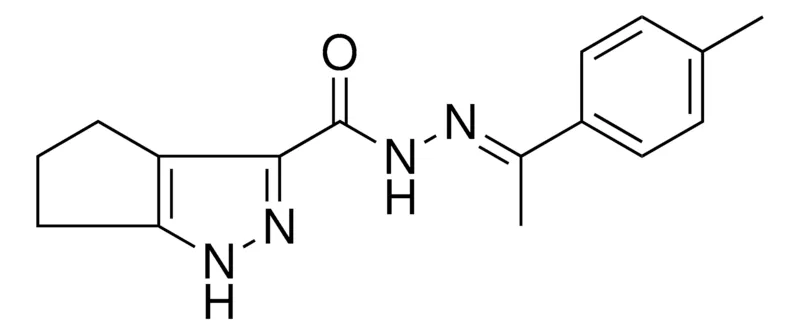 Sigma-Aldrich 1,4,5,6-4H-CYCLOPENTAPYRAZOLE-3-CARBOXYLIC ACID (1-P-TOLYL-ETHYLIDENE)-HYDRAZIDE,AldrichCPR