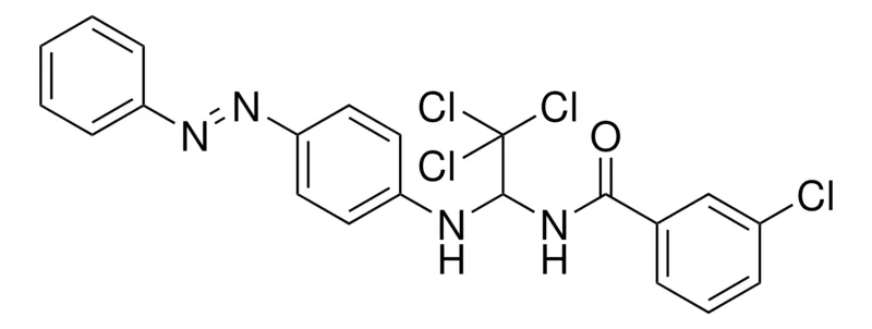 Sigma-Aldrich 3-CHLORO-N-(2,2,2-TRICHLORO-1-(4-PHENYLAZO-PHENYLAMINO)-ETHYL)-BENZAMIDE,AldrichCPR