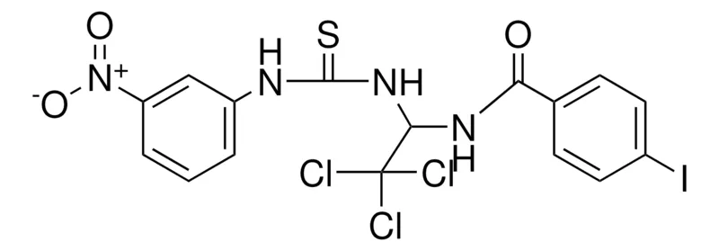 Sigma-Aldrich 4-IODO-N-(2,2,2-TRICHLORO-1-(3-(3-NITRO-PHENYL)-THIOUREIDO)-ETHYL)-BENZAMIDE，AldrichCPR