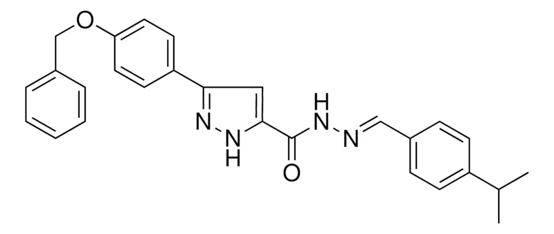Sigma-Aldrich 5(4-BENZYLOXY-PH)2H-PYRAZOLE-3CARBOXYLIC ACID (4-ISOPROPYL-BENZYLIDENE)HYDRAZIDE,AldrichCPR