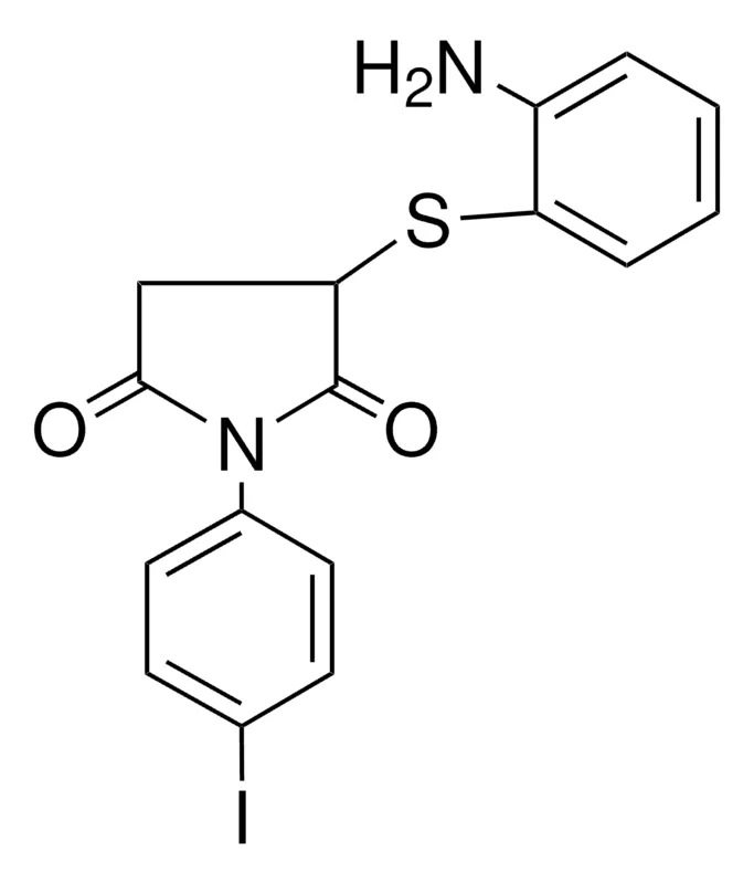 Sigma-Aldrich 2-(2-AMINOPHENYLTHIO)-N-(4-IODOPHENYL)-SUCCINIMIDE,AldrichCPR
