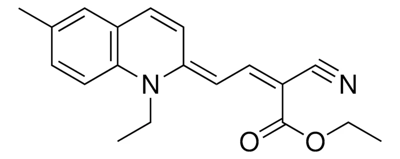 Sigma-Aldrich 2-CYANO-4-(1-ETHYL-6-METHYL-1H-QUINOLIN-2-YLIDENE)-BUT-2-ENOIC ACID ETHYL ESTER,AldrichCPR