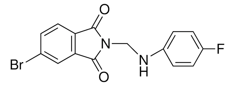 Sigma-Aldrich 5-BROMO-2-((4-FLUORO-PHENYLAMINO)-METHYL)-ISOINDOLE-1,3-DIONE,AldrichCPR