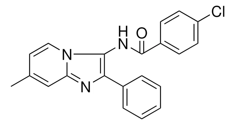 Sigma-Aldrich 4-CHLORO-N-(7-METHYL-2-PHENYL-IMIDAZO(1,2-A)PYRIDIN-3-YL)-BENZAMIDE,AldrichCPR