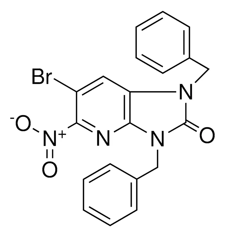 Sigma-Aldrich 1,3-DIBENZYL-6-BROMO-5-NITRO-1,3-DIHYDRO-IMIDAZO(4,5-B)PYRIDIN-2-ONE,AldrichCPR