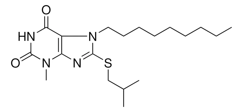 Sigma-Aldrich 8-ISOBUTYLSULFANYL-3-METHYL-7-NONYL-3,7-DIHYDRO-PURINE-2,6-DIONE,AldrichCPR