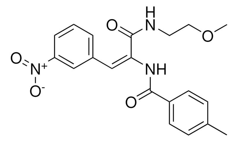Sigma-Aldrich N-(1-(2-METHOXY-ETHYLCARBAMOYL)-2-(3-NITRO-PHENYL)-VINYL)-4-METHYL-BENZAMIDE,AldrichCPR