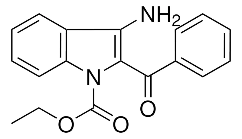 Sigma-Aldrich ETHYL 3-AMINO-2-BENZOYL-1H-INDOLE-1-CARBOXYLATE,AldrichCPR