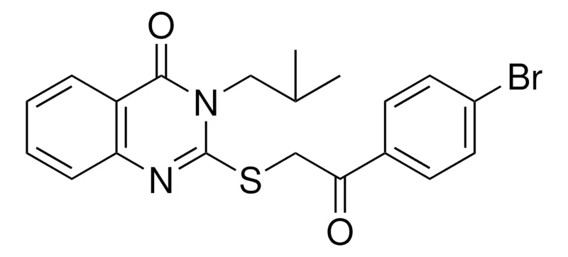 Sigma-Aldrich 2-(2-(4-BROMO-PHENYL)-2-OXO-ETHYLSULFANYL)-3-ISOBUTYL-3H-QUINAZOLIN-4-ONE,AldrichCPR