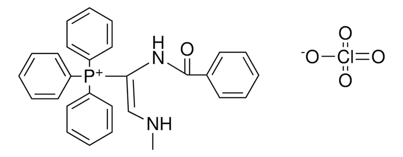 Sigma-Aldrich (1-BENZOYLAMINO-2-METHYLAMINO-VINYL)-TRIPHENYL-PHOSPHONIUM, PERCHLORATE,AldrichCPR