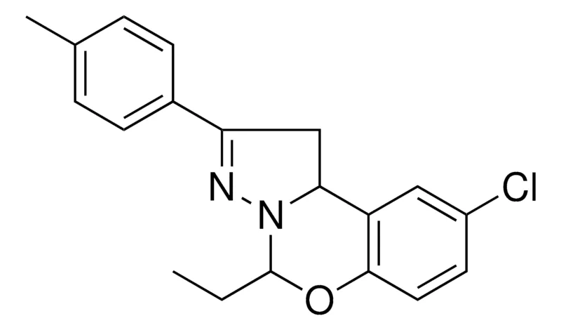 Sigma-Aldrich 8-CL-4-ETHYL-2-P-TOLYL-1,9B-DIHYDRO-5-OXA-3,3A-DIAZA-CYCLOPENTA(A)NAPHTHALENE,AldrichCPR