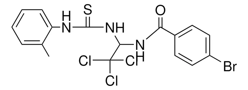Sigma-Aldrich 4-BROMO-N-(2,2,2-TRICHLORO-1-(3-O-TOLYL-THIOUREIDO)-ETHYL)-BENZAMIDE,AldrichCPR
