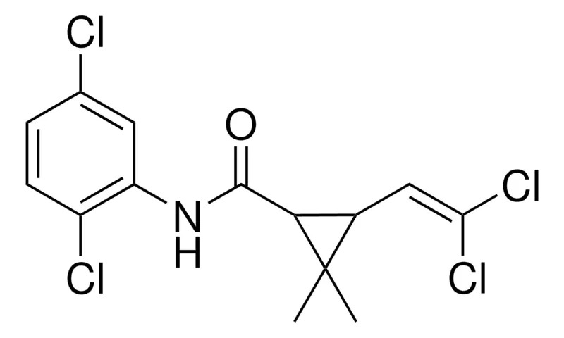 Sigma-Aldrich 3-(2,2-DICHLORO-VINYL)-2,2-DI-ME-CYCLOPROPANECARBOXYLIC ACID (2,5-DI-CL-PH)AMIDE,AldrichCPR