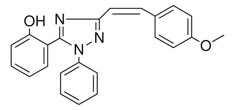 Sigma-Aldrich 2-(5-(2-(4-METHOXY-PHENYL)-VINYL)-2-PHENYL-2H-(1,2,4)TRIAZOL-3-YL)-PHENOL,AldrichCPR