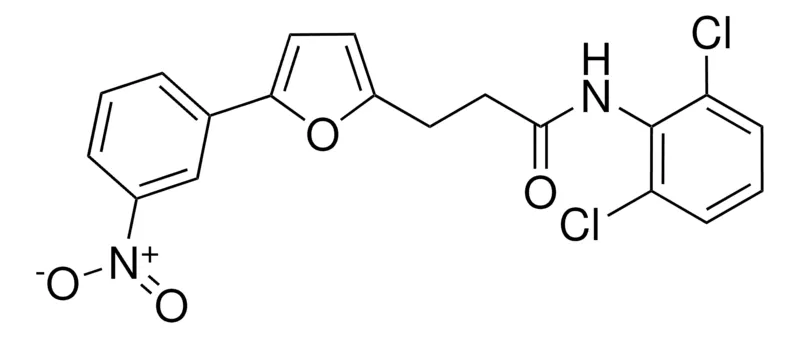 Sigma-Aldrich N-(2,6-DICHLOROPHENYL)-3-(5-(3-NITROPHENYL)-2-FURYL)PROPANAMIDE，AldrichCPR
