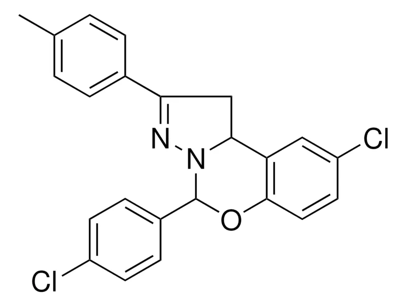 Sigma-Aldrich 8-CL-4-(4-CL-PH)-2-P-TOLYL-1,9B-2H-5-OXA-3,3A-DIAZA-CYCLOPENTA(A)NAPHTHALENE,AldrichCPR