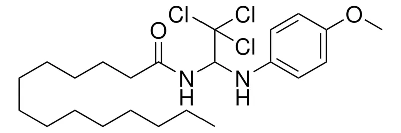 Sigma-Aldrich TETRADECANOIC ACID (2,2,2-TRICHLORO-1-(4-METHOXY-PHENYLAMINO)-ETHYL)-AMIDE，AldrichCPR