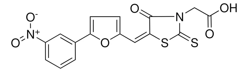 Sigma-Aldrich ((5E)-5-{[5-(3-NITROPHENYL)-2-FURYL]METHYLENE}-4-OXO-2-THIOXO-1,3-THIAZOLIDIN-3-YL)ACETIC ACID，AldrichCPR