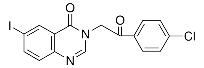 Sigma-Aldrich 3-(2-(4-CHLORO-PHENYL)-2-OXO-ETHYL)-6-IODO-3H-QUINAZOLIN-4-ONE,AldrichCPR