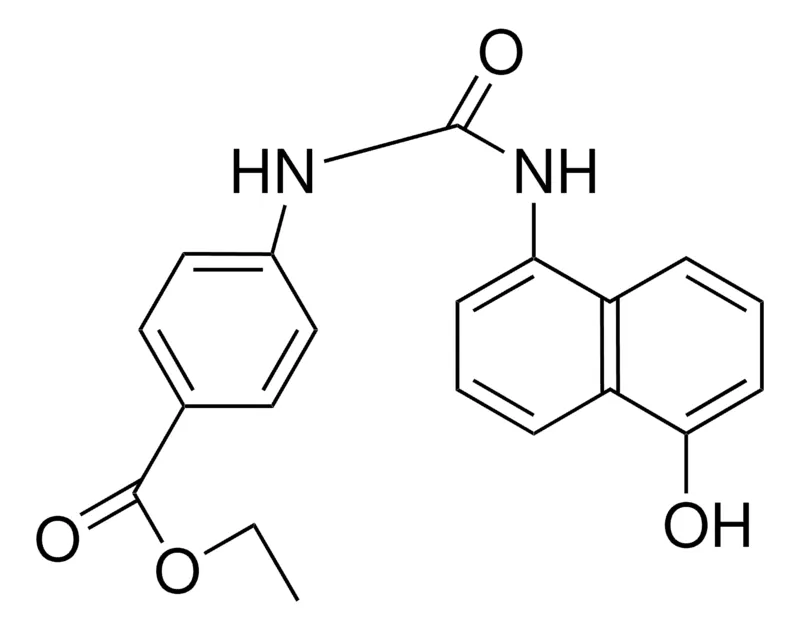 Sigma-Aldrich 1-(4-(ETHOXYCARBONYL)PHENYL)-3-(5-HYDROXY-1-NAPHTHYL)UREA,AldrichCPR