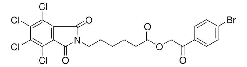 Sigma-Aldrich 2-(4-BROMOPHENYL)-2-OXOETHYL 6-(4,5,6,7-TETRACHLORO-1,3-DIOXO-1,3-DIHYDRO-2H-ISOINDOL-2-YL)HEXANOATE,AldrichCPR