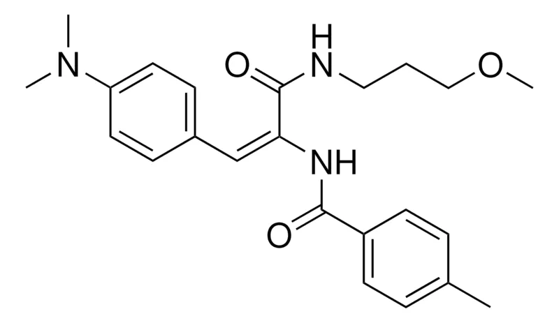 Sigma-Aldrich N-(2-(4-DIMETHYLAMINO-PH)-1-(3-MEO-PROPYLCARBAMOYL)-VINYL)-4-METHYL-BENZAMIDE,AldrichCPR