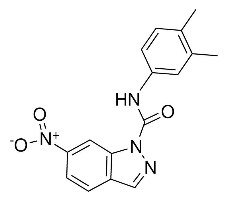 Sigma-Aldrich 6-NITRO-1-(N-(3,4-XYLYL)CARBAMOYL)-1H-INDAZOLE,AldrichCPR