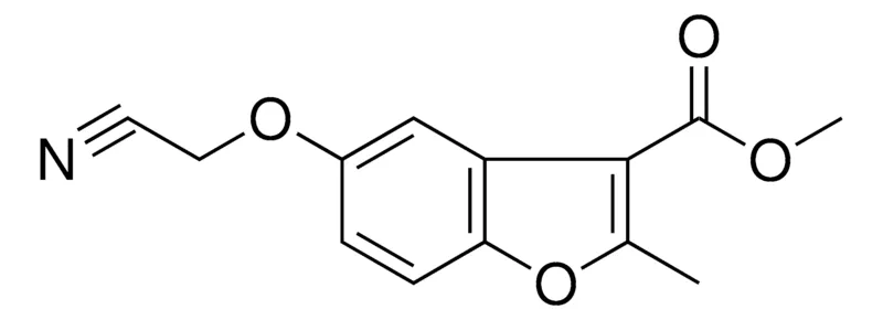 Sigma-Aldrich 5-CYANOMETHOXY-2-METHYL-BENZOFURAN-3-CARBOXYLIC ACID METHYL ESTER，AldrichCPR