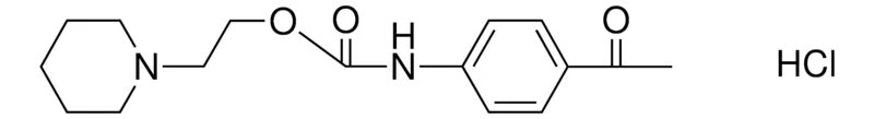 Sigma-Aldrich (4-AC-PH)-CARBAMIC ACID 2-PIPERIDIN-1-YL-ET ESTER, HYDROCHLORIDE,AldrichCPR
