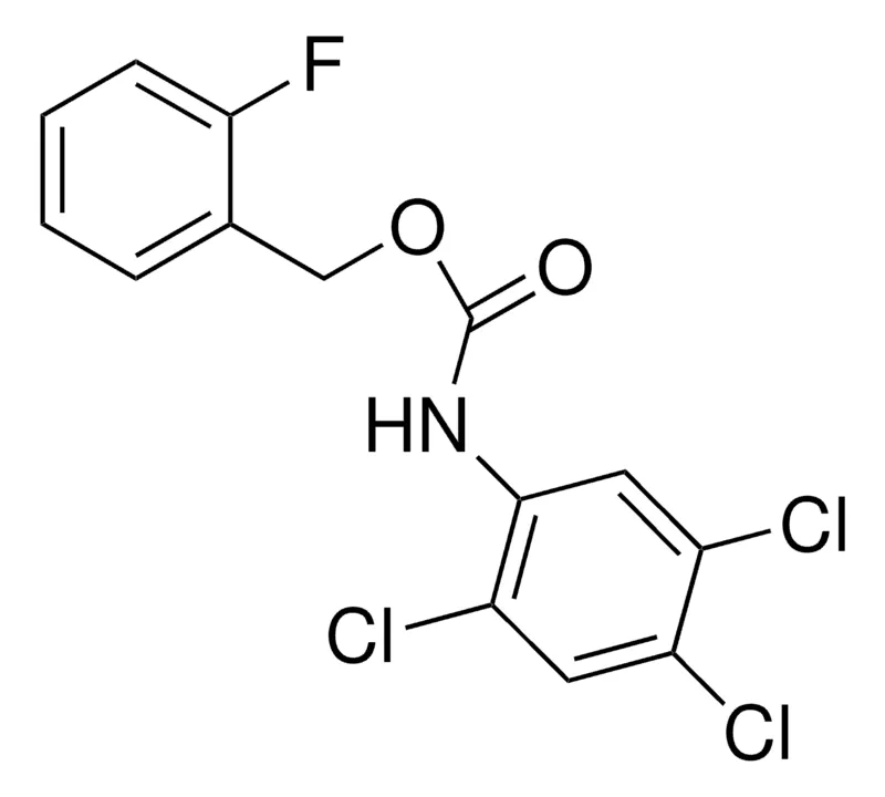 Sigma-Aldrich 2-FLUOROBENZYL N-(2,4,5-TRICHLOROPHENYL)CARBAMATE,AldrichCPR