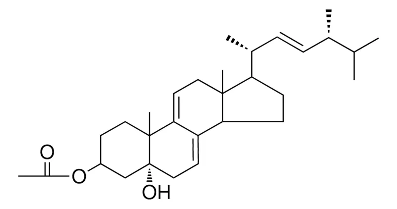 Sigma-Aldrich (22E)-5-HYDROXY-5-ALPHA-ERGOSTA-7,9(11),22-TRIEN-3-BETA-YL ACETATE,AldrichCPR